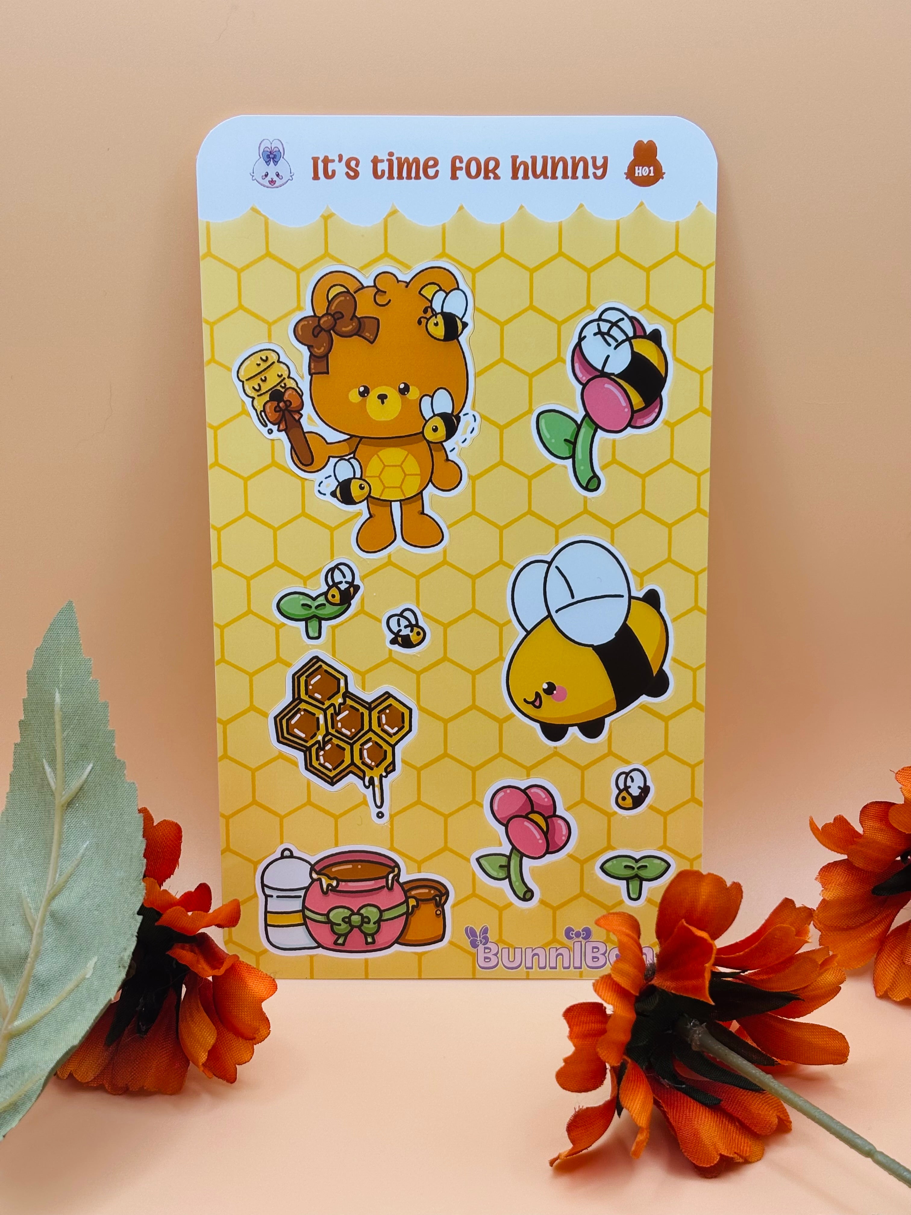 It's time for hunny sticker sheet